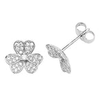 Sterling Silver CZ Earrings