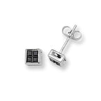 Sterling Silver CZ Earrings