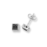 Sterling Silver CZ Earrings
