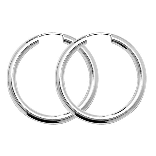 Sterling Silver Earrings 30mm