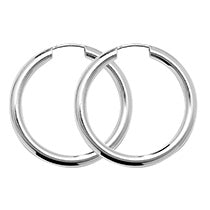 Sterling Silver Earrings 30mm