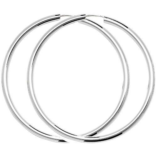 Sterling Silver Earrings 60mm