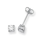 Sterling Silver CZ Earrings