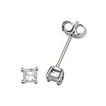 Sterling Silver CZ Earrings