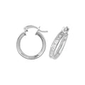 Sterling Silver CZ Earrings