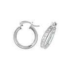 Sterling Silver CZ Earrings