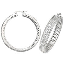Sterling Silver CZ Earrings