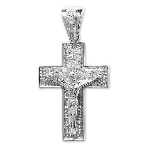 Sterling Silver CZ Pendant