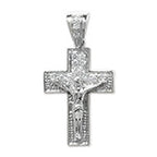 Sterling Silver CZ Pendant