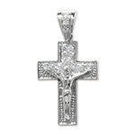Sterling Silver CZ Pendant