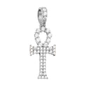 Sterling Silver CZ Pendant