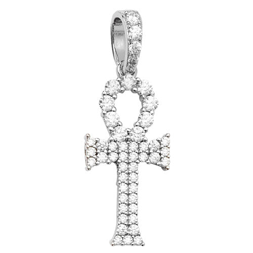 Sterling Silver CZ Pendant