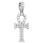 Sterling Silver CZ Pendant