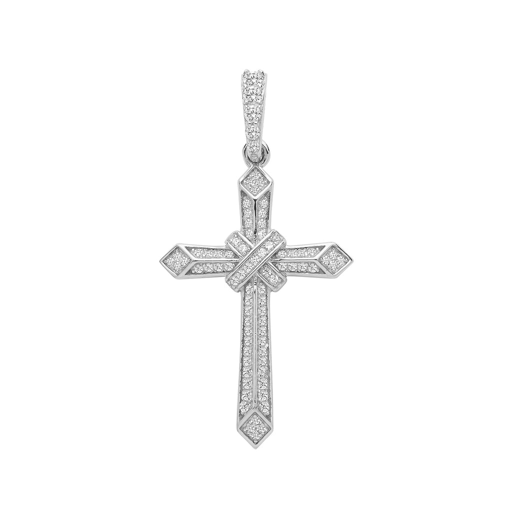 Sterling Silver CZ Pendant