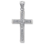 Sterling Silver CZ Pendant