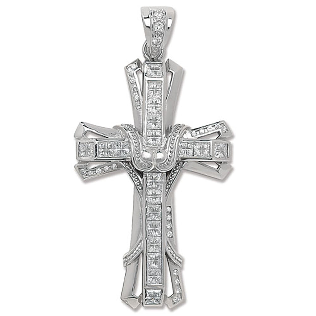 Sterling Silver CZ Pendant