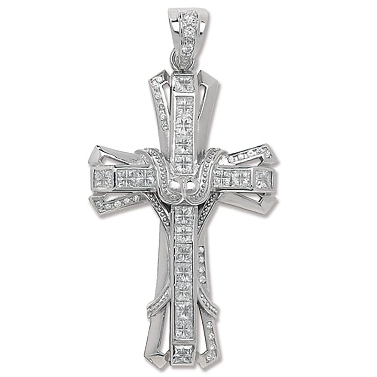 Sterling Silver CZ Pendant