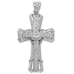 Sterling Silver CZ Pendant
