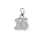 Sterling Silver CZ Pendant