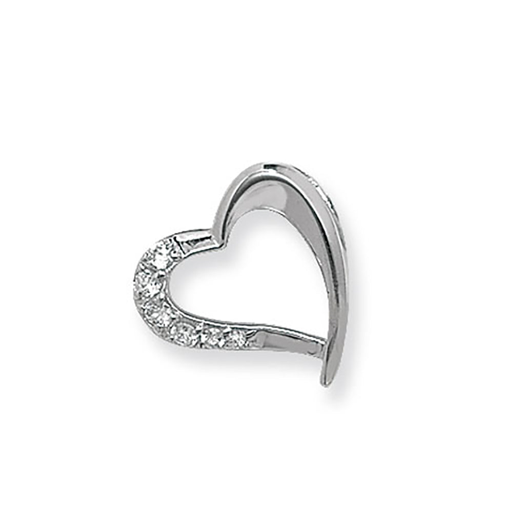 Sterling Silver CZ Pendant