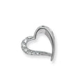Sterling Silver CZ Pendant