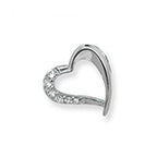 Sterling Silver CZ Pendant