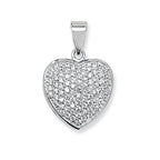 Sterling Silver CZ Pendant