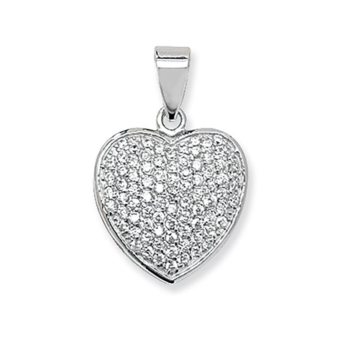 Sterling Silver CZ Pendant
