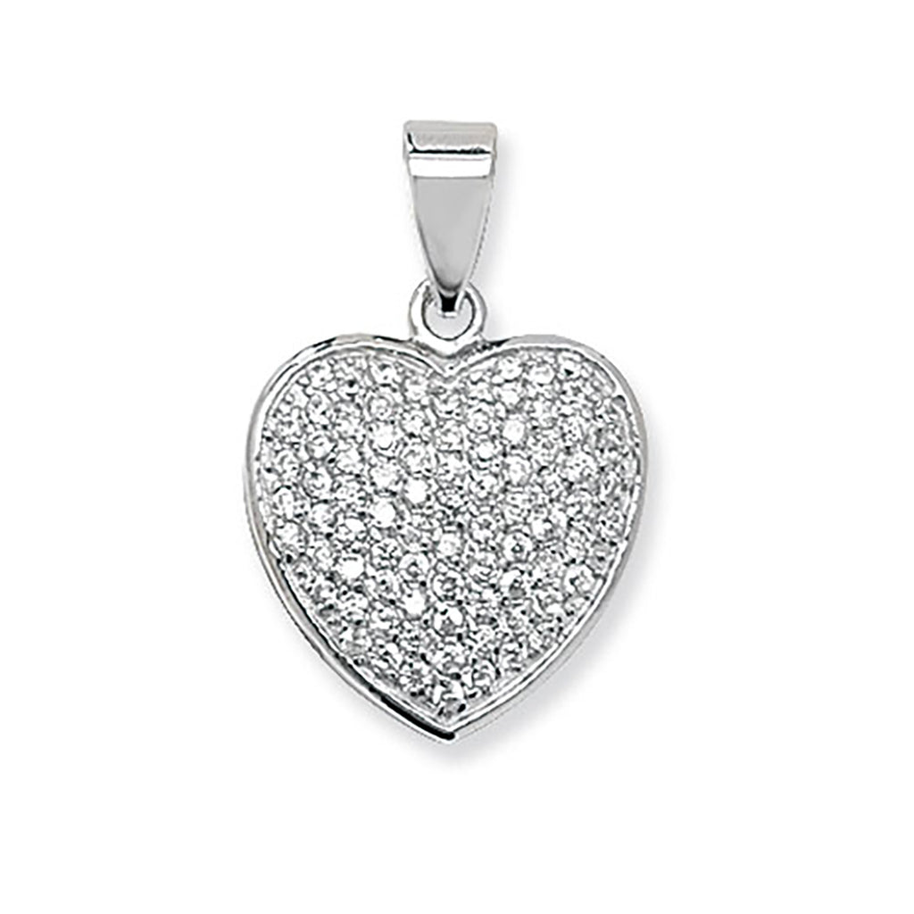 Sterling Silver CZ Pendant