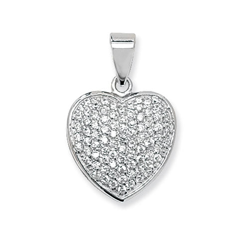 Sterling Silver CZ Pendant