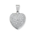 Sterling Silver CZ Pendant