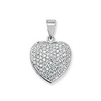Sterling Silver CZ Pendant
