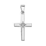 Sterling Silver CZ Pendant