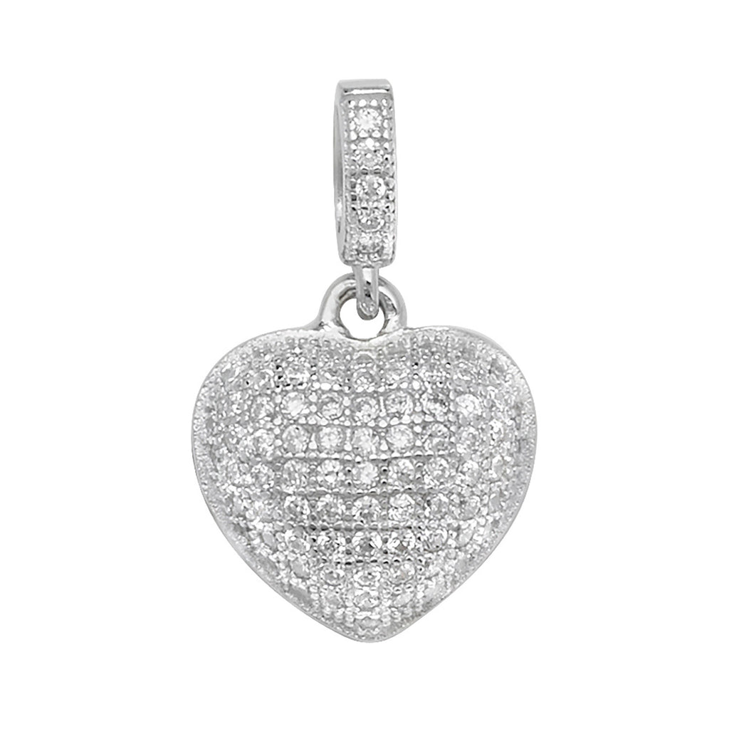 Sterling Silver CZ Pendant