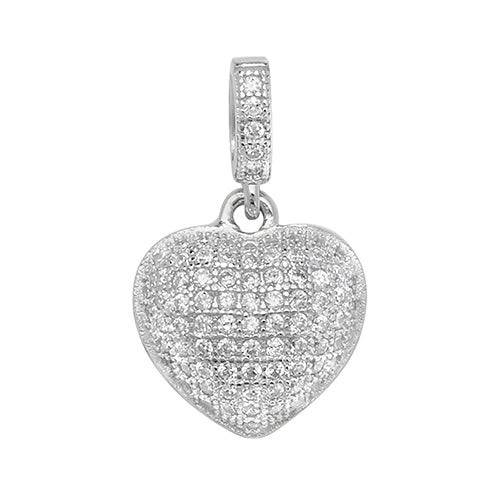 Sterling Silver CZ Pendant