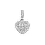 Sterling Silver CZ Pendant