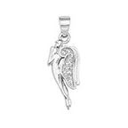 Sterling Silver CZ Pendant