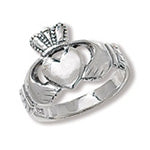 Sterling Silver Claddagh Ring