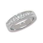 Modrwy Ddi-ddiwedd Arian Sterling CZ