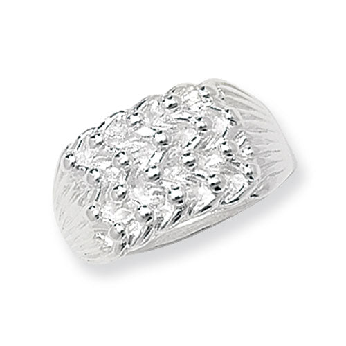 Sterling Silver Keeper Ring