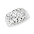 Sterling Silver Keeper Ring