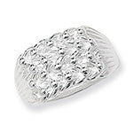 Sterling Silver Keeper Ring