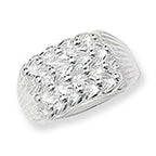 Sterling Silver Keeper Ring