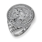 Sterling Silver Coin Ring
