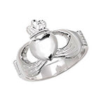 Sterling Silver Claddagh Ring