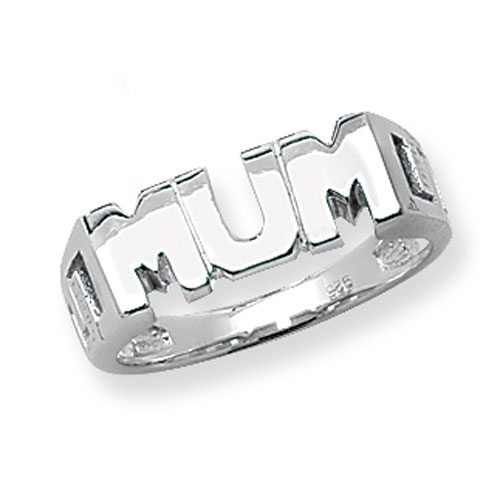 Sterling Silver Mum Ring