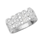 Sterling Silver CZ Nan Ring