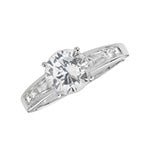 Sterling Silver CZ Dress Ring Size G7446