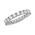 Modrwy Ddi-ddiwedd Arian Sterling CZ