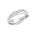 Modrwy Briodas Rwsiaidd Arian Sterling 2mm